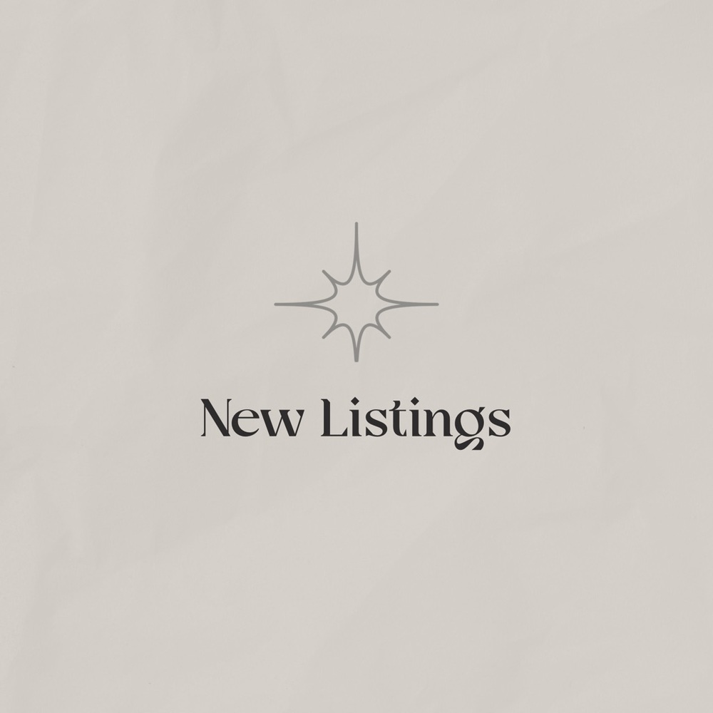 New listings just added!